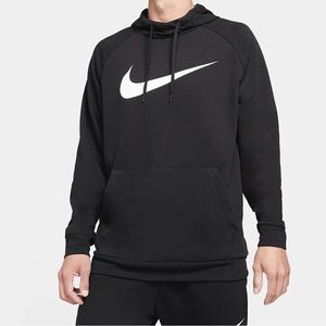 Nike Fleece Pullover Hoodie Green - Mens